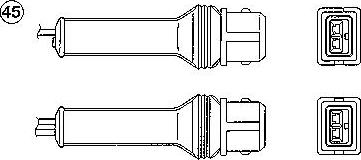 NTK 0280 - Лямбда-зонд, датчик кислорода unicars.by