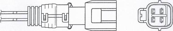 NTK 1355 - Лямбда-зонд, датчик кислорода unicars.by