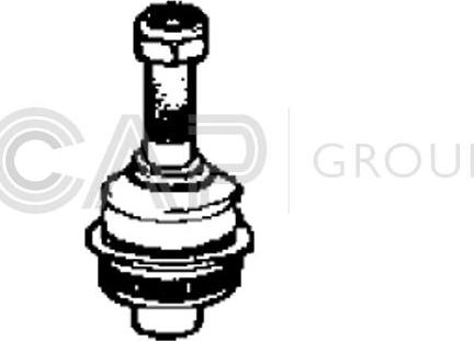 OCAP 0400784 - Шаровая опора, несущий / направляющий шарнир unicars.by