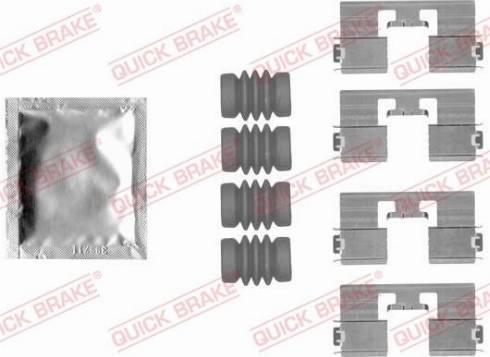 OJD Quick Brake 109-1818 - Комплектующие для колодок дискового тормоза unicars.by