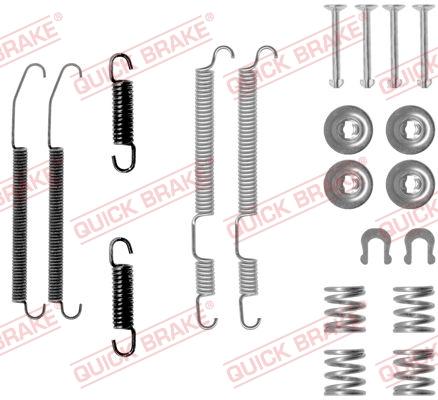 OJD Quick Brake 1050760 - Комплектующие, барабанный тормозной механизм unicars.by