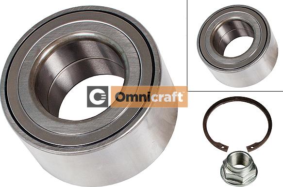 Omnicraft 2466600 - Комплект подшипника ступицы колеса unicars.by