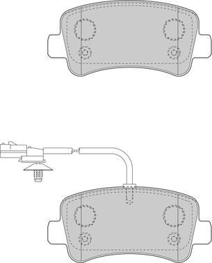 Omnicraft 2143239 - Тормозные колодки, дисковые, комплект unicars.by