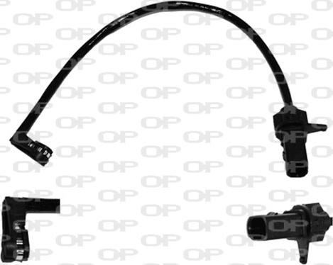 Open Parts AK3123.00 - Сигнализатор, износ тормозных колодок unicars.by