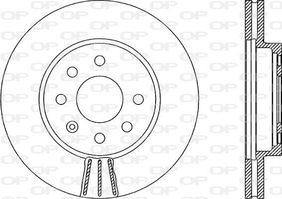 Open Parts BDA1984.20 - Тормозной диск unicars.by