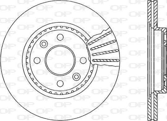 Open Parts BDA1462.20 - Тормозной диск unicars.by