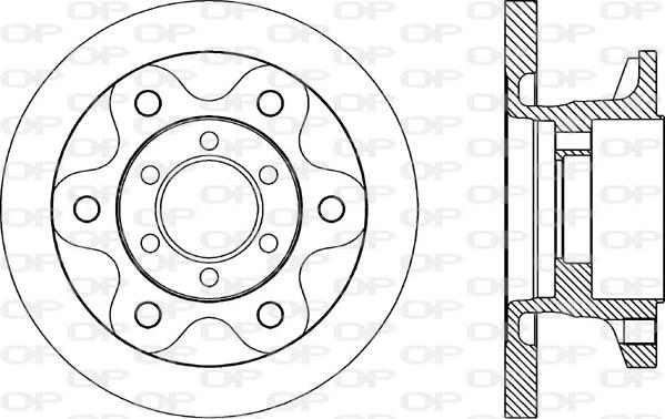 Open Parts BDA1690.10 - Тормозной диск unicars.by