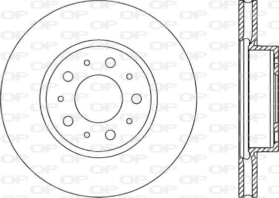 Open Parts BDA1611.20 - Тормозной диск unicars.by