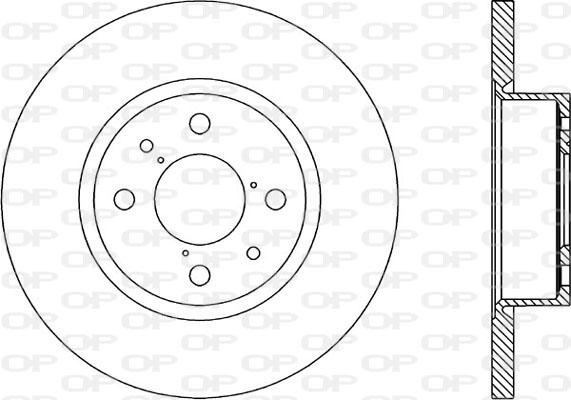 Open Parts BDA1148.10 - Тормозной диск unicars.by