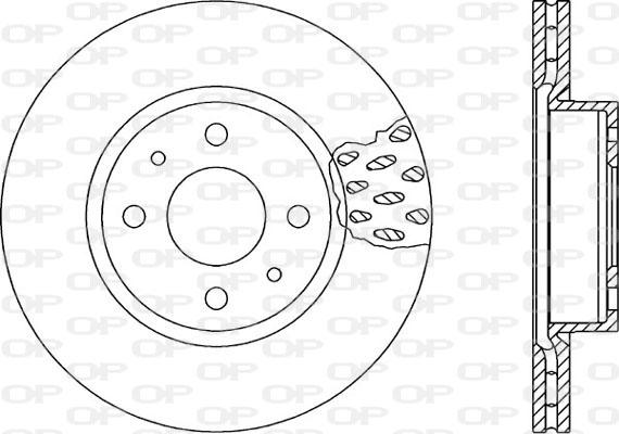 Open Parts BDA1147.20 - Тормозной диск unicars.by