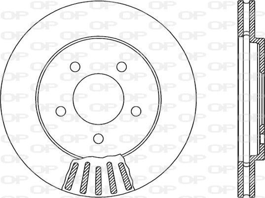 Open Parts BDA1871.20 - Тормозной диск unicars.by