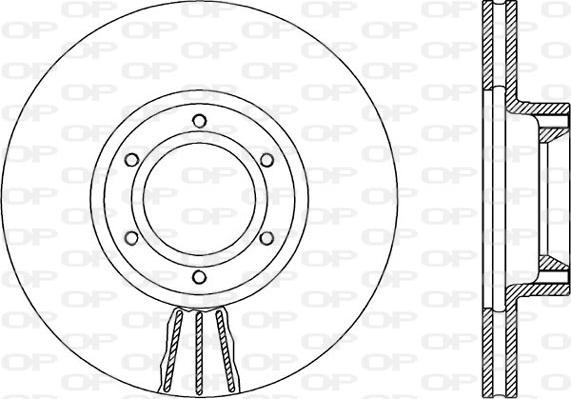 Open Parts BDA1878.20 - Тормозной диск unicars.by