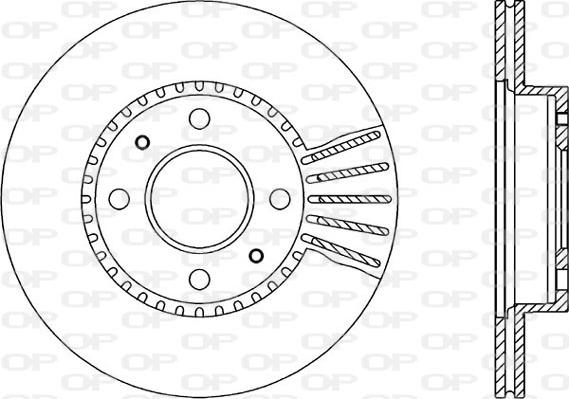 BENDIX 562025 B - Тормозной диск unicars.by