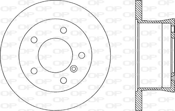 Open Parts BDA1785.10 - Тормозной диск unicars.by