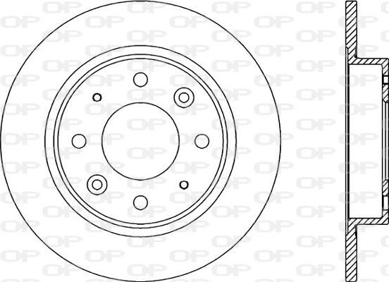 Open Parts BDA1774.10 - Тормозной диск unicars.by