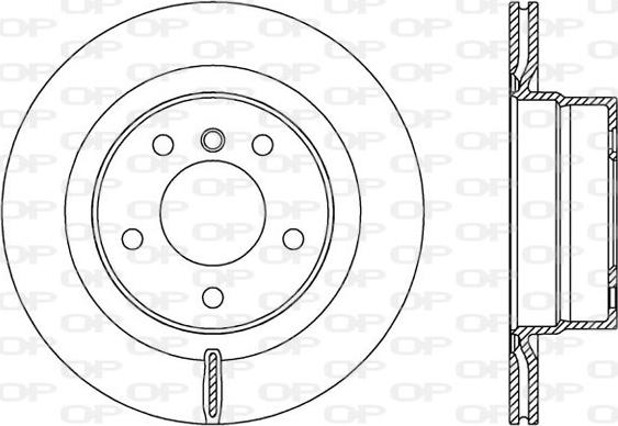 Open Parts BDA2532.20 - Тормозной диск unicars.by