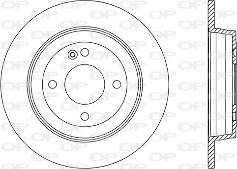 Open Parts BDA2640.10 - Тормозной диск unicars.by