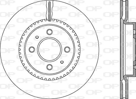 Open Parts BDA2639.20 - Тормозной диск unicars.by