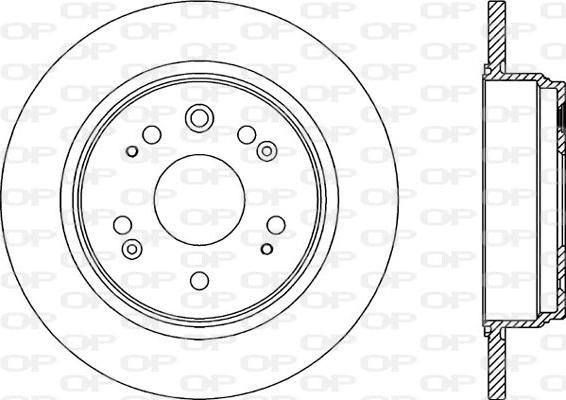 CAR DDF 1540 - Тормозной диск unicars.by