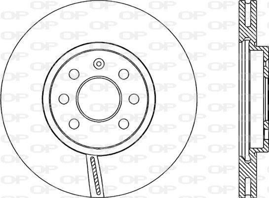 Open Parts BDA2074.20 - Тормозной диск unicars.by