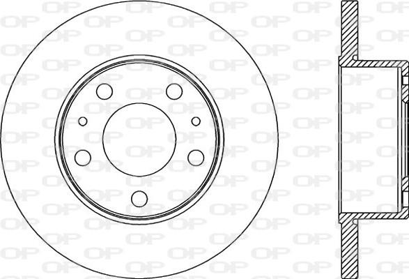 Open Parts BDA2180.10 - Тормозной диск unicars.by