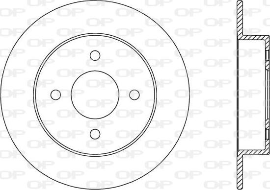 BOSCH 986479104 - Тормозной диск unicars.by