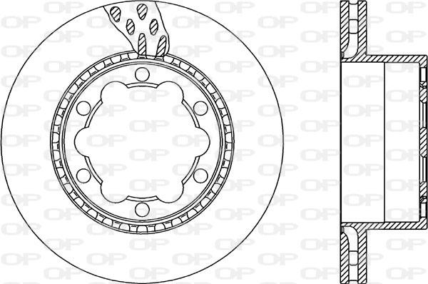 Open Parts BDA2326.20 - Тормозной диск unicars.by