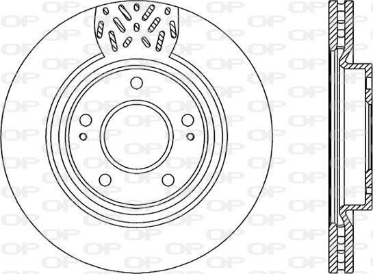 Open Parts BDA2281.20 - Тормозной диск unicars.by