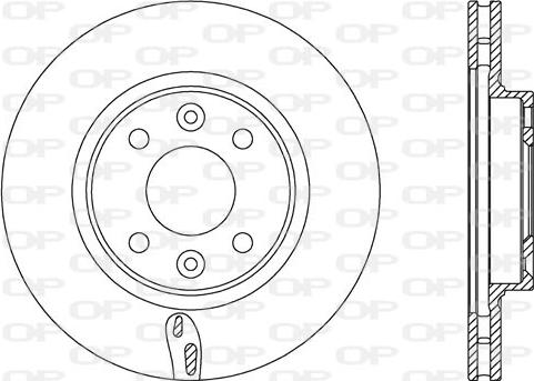 Open Parts BDA2717.20 - Тормозной диск unicars.by