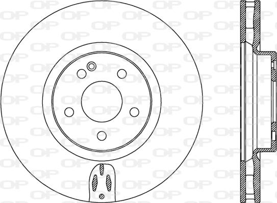 BOSCH 0 986 479 D13 - Тормозной диск unicars.by