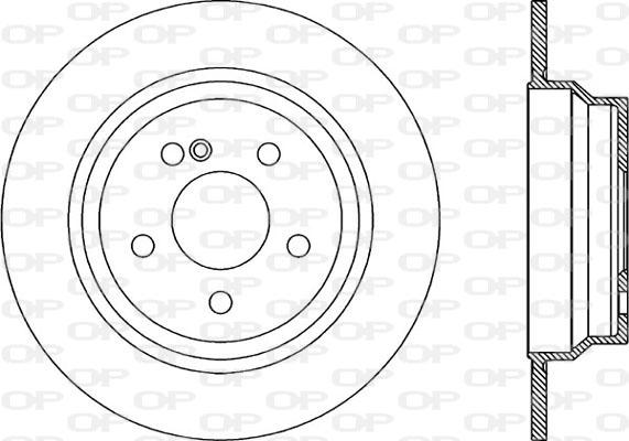 Open Parts BDR1995.10 - Тормозной диск unicars.by