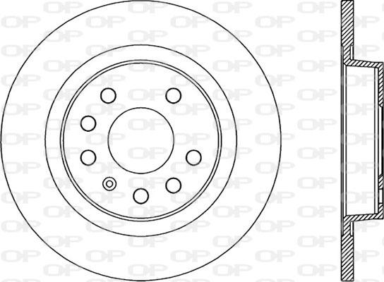 Open Parts BDR1989.10 - Тормозной диск unicars.by