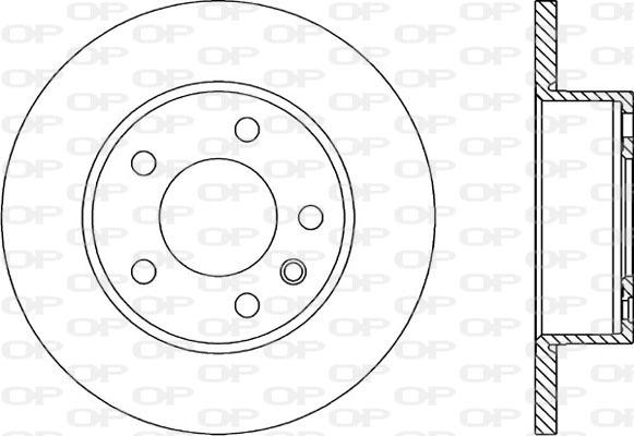 Open Parts BDR1406.10 - Тормозной диск unicars.by