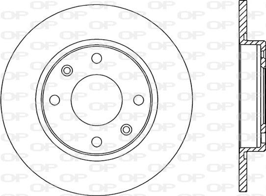 Open Parts BDR1431.10 - Тормозной диск unicars.by