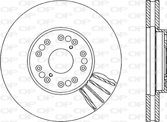 Open Parts BDR1562.20 - Тормозной диск unicars.by