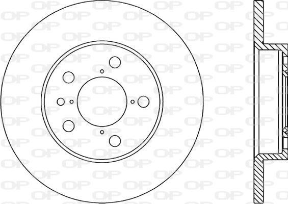 Open Parts BDR1662.10 - Тормозной диск unicars.by