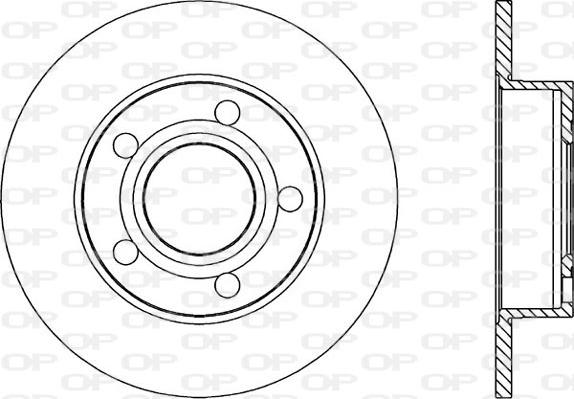 Open Parts BDR1045.10 - Тормозной диск unicars.by