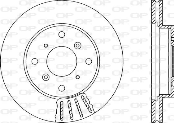 Open Parts BDR1217.20 - Тормозной диск unicars.by