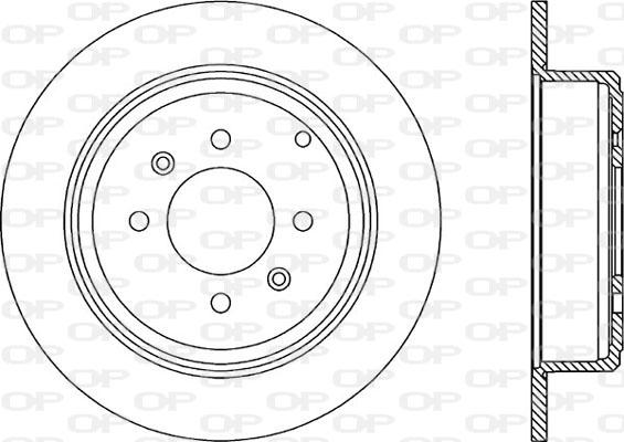 Open Parts BDR1716.10 - Тормозной диск unicars.by