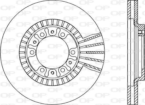 Quinton Hazell BDC4774 - Тормозной диск unicars.by