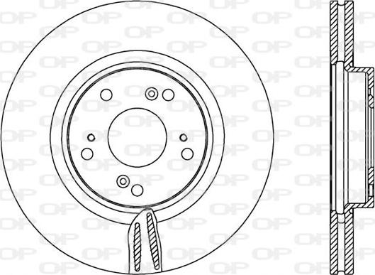 Roulunds Braking FO 2955 - Тормозной диск unicars.by