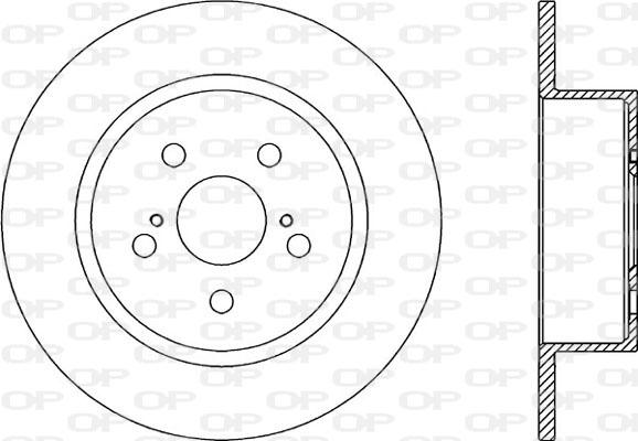 Open Parts BDR2042.10 - Тормозной диск unicars.by