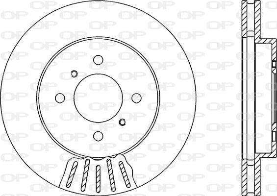 Open Parts BDR2123.20 - Тормозной диск unicars.by