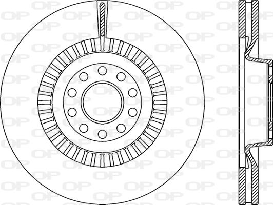 Open Parts BDR2348.20 - Тормозной диск unicars.by