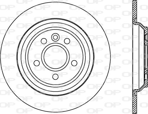 Open Parts BDR2379.10 - Тормозной диск unicars.by