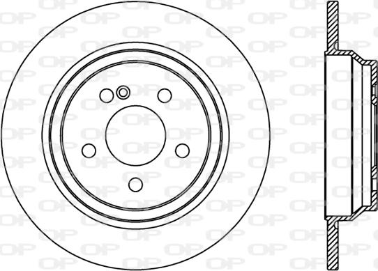 Open Parts BDR2374.10 - Тормозной диск unicars.by