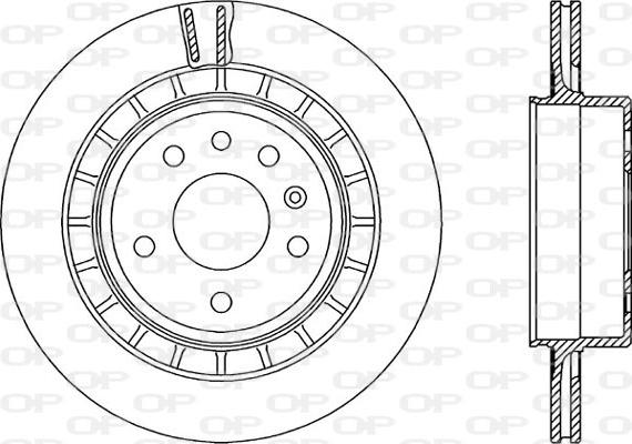 Ferodo DDF1604-1 - Тормозной диск unicars.by