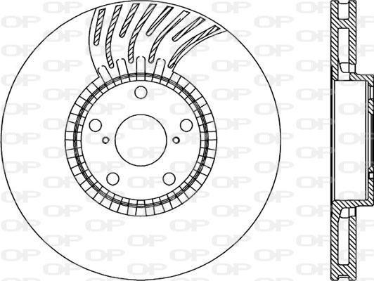 Open Parts BDR2285.20 - Тормозной диск unicars.by