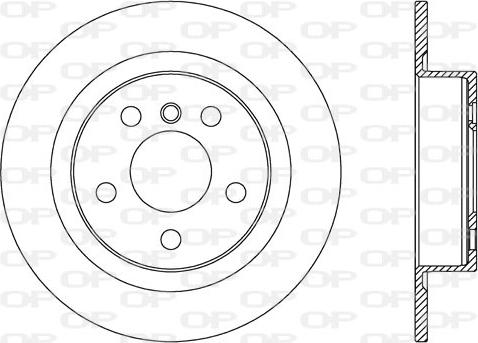 Open Parts BDR2763.20 - Тормозной диск unicars.by