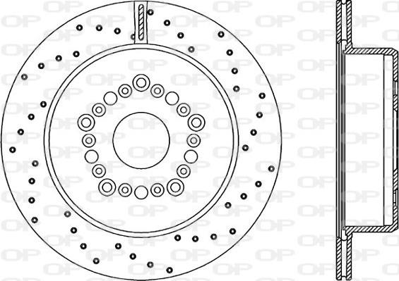 Open Parts BDRS1568.25 - Тормозной диск unicars.by